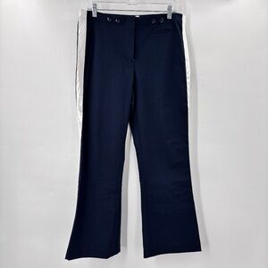 3.1 Phillip Lim Mid Rise Flare Trouser Pants Cropped Size 12